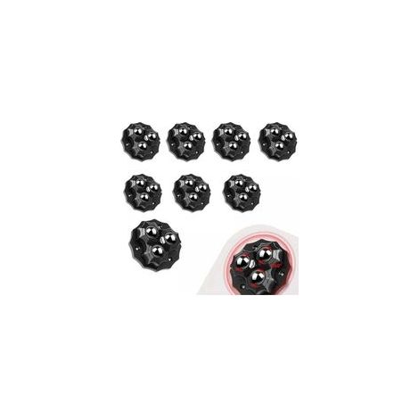 8 Pièces Roulette Charge Lourde, Roulettes pour Meubles, Petite Roulette, Mini Roulette, Roulettes pivotantes universelles à 360 degrés pour boîtes de rangement, poubelles, tables de chevet