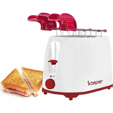 Toaster Beper P101TOS100 weiß 750 Watt kompakt (1/2)