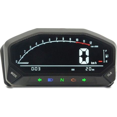 Compteur de vitesse digital pour Yamaha YZF-R6 / YZF-R3 / YZF-R1 SM24