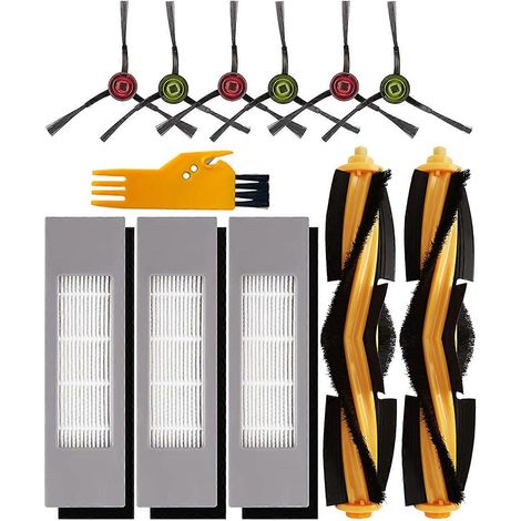 Kit d'accessoires de remplacement pour aspirateur robot OZMO séries 920, 950, T9, T8, T8 Max, N8 et T5. (1/5)