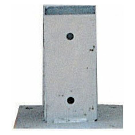 Ancoraggio metallico per montanti di legno Misure 9 x 9 x 150 cm (1/2)