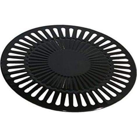 Plaque De Grill - 32 Cm - Pour Réchaud À Gaz Portable - Accessoire De Cuisson Extérieure (1/4)