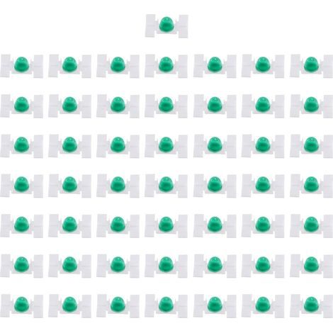 Lot de 50 Clips de Fixation en Plastique pour Moulures de Portières de Voiture, pour Série 3 E36 E46, Clips de Pare-chocs, Clips de Portières, Pièces de Moulage Automobile (1/5)
