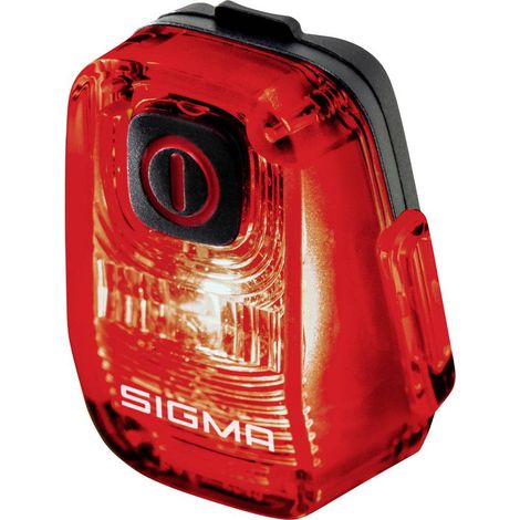 Sigma Feu arrière de vélo HIRO 10 Luminaire LED fonctionnant à pile à batterie (1/4)