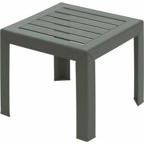 Tavolino Grosfillex Miami verde Forest Green 40x40 cm