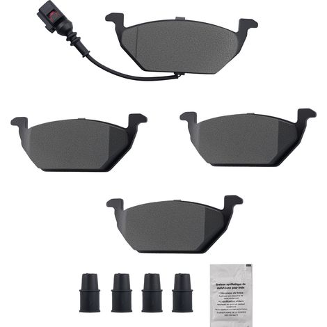 Front Brake Pads Set for Skoda Fabia I II/Octavia I II 1997-2014 1J0698151D (1/5)
