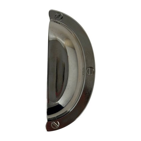 Ouvre&Déco – Poignée de meuble COQUILLEGM, laiton chrome entraxe 64 mm