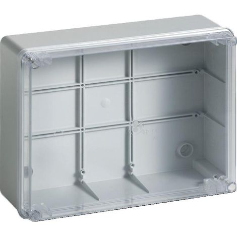 Cassetta di derivazione 240x190x90 mm abs grigio ral7035 ip56 ik08 pico bocchiotti b04855 (1/2)