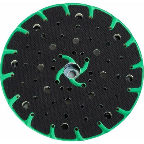 Convient aux têtes de meulage à sec Festool disques de polissage FESTOOL tampons de meulage papier de verre disques collants disques de meulage - 6", bord souple, vert, 1pc (1/4)