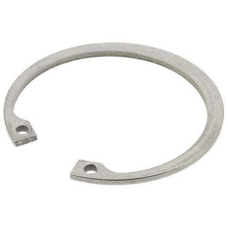 Anello seeger interno 45x1,8 mm DIN472 Acciaio inox UNIVERSALE 47245RVS
