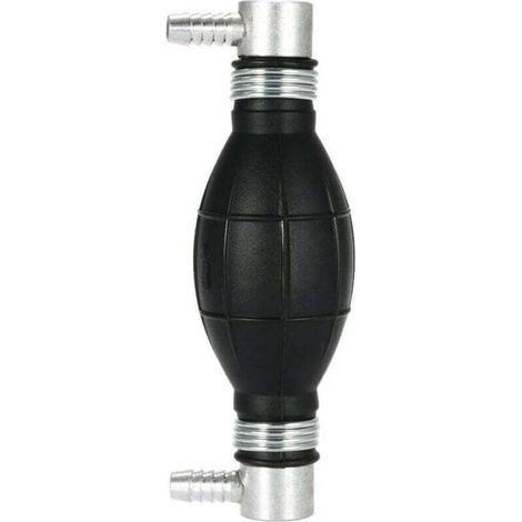 Poire d'amorçage carburant en caoutchouc pour voiture, moto et bateau – 10 mm, noir, haute résistance (1/5)