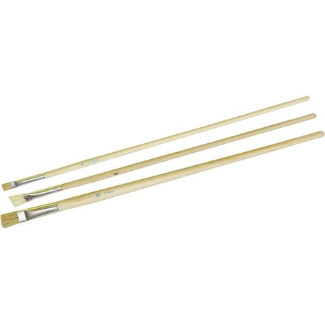 Lot de 3 pinceaux de retouche - Largeur : N°4-8-10 - ITAR