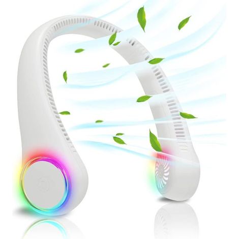 Ecleanfy - Ventilateur portable, ventilateur USB, ventilateur silencieux puissant, batterie 4000 mAh 3 vitesses (1/5)
