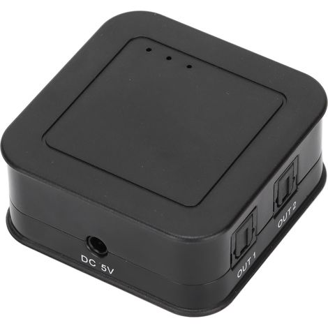 Répartiteur audio numérique SPDIF à fibre optique 1 entrée 3 sorties pour prise TVEU haute définition (1/5)