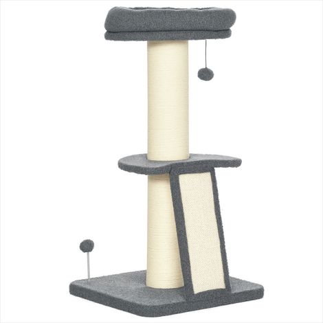 SunJet Arbre à chat, tour pour chat, contemporain multiniveaux - Réf. AE15M6HME7VB (1/5)