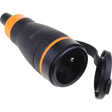 Universeel - spatwaterdichte stekker vrouw 16a ip44 pro - kstps - 5404009999474