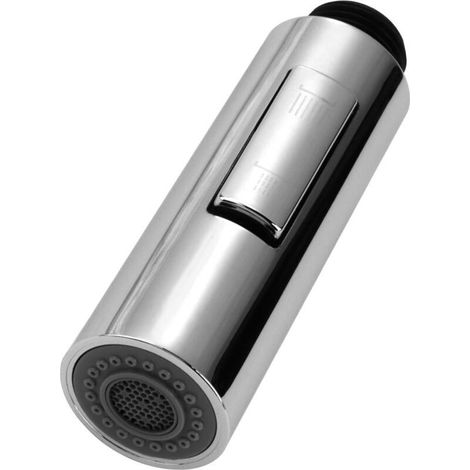 Douchette évier cuisine extractible – 2 modes de pulvérisation – Plastique robuste galvanisé – Économie d'eau – Compatible robinets cuisine et salle de bain (1/5)