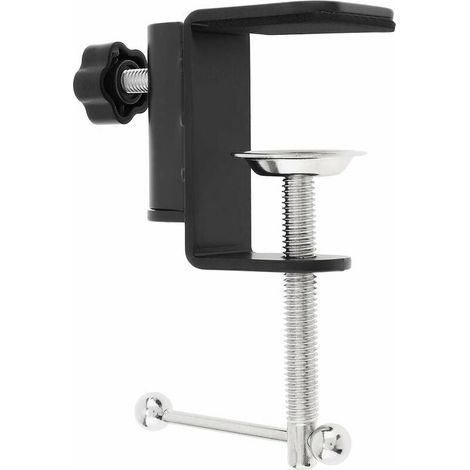 Accesorio de montaje de abrazadera CC, abrazadera de escritorio de alta resistencia, abrazadera para mesa de escritorio, soporte para monitor, estación de trabajo (2 unidades) (1/5)