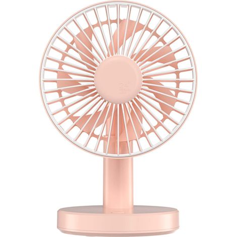 Ventilateur USB 15 cm 3 Vitesses De Bureau Rechargeable (1/5)
