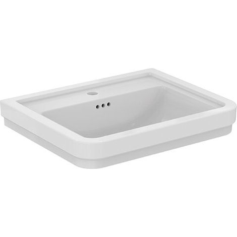 IDEAL STANDARD E221601 Lavabo Calla 1 trou de robinet avec trop-plein (1/2)