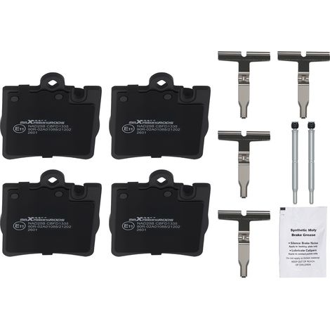 Rear Brake Pads Kit for Mercedes C-Class CL203 Coupe 2001-2008 00342028200090 (1/5)