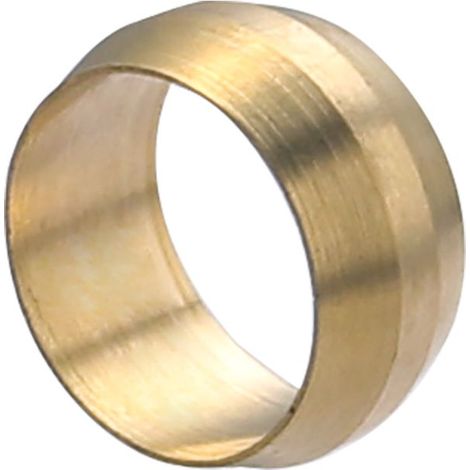 Noyon & Thiebault – Raccord laiton bicône Ø15 mm – Bague olive pour installation cuivre rigide – Résiste jusqu'à 10 bar – Compatible eau potable et chauffage