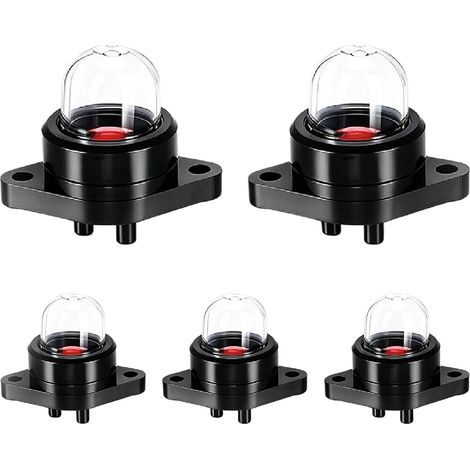 Lot de 5 ampoules d'amorçage de rechange pour tronçonneuse McCulloch Partner 335/435/440 Craftsman pour tondeuse à gazon et outils de petit moteur (1/5)