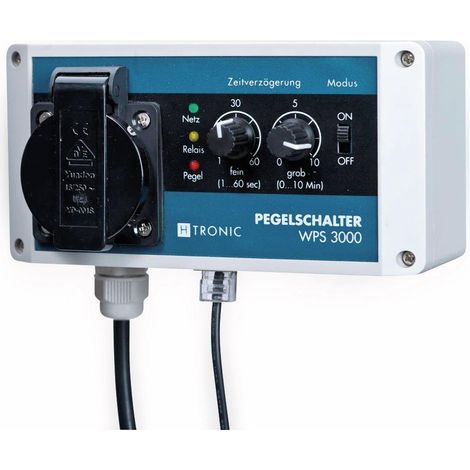 H-Tronic WPS 3000 regulador nivel de agua plástico 230 V