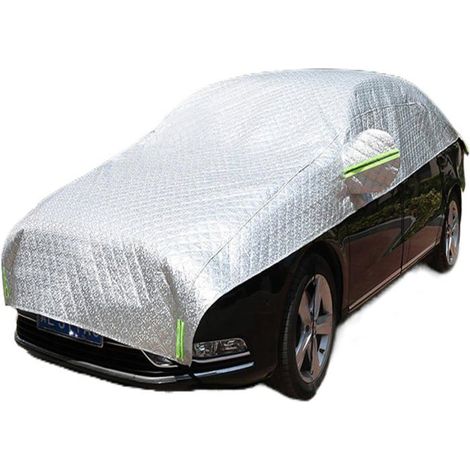 Telo copriauto - Resistente ai raggi UV - Impermeabile - Adatto per tettucci apribili - Misura universale 500x250 cm (1/5)