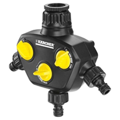 PRISE DE ROBINET 3 SORTIES POUR NETTOYEUR HAUTE-PRESSION KARCHER - 26452000