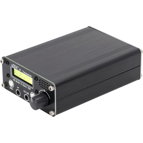 8-Band-Funkgerät mit LCD-Display, SDR-Vollmodus, HF-SSB-QRP-Transceiver mit BNC-Antennenanschluss, EU-Stecker (100–240 V) (1/5)