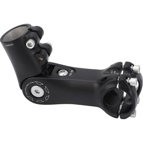 Potence de vélo réglable à 90 degrés en alliage d'aluminium, rehausseur de guidon pour VTT 28,6 x 31,8/90 (1/5)