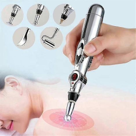 Stylo de massage électronique d'acupuncture pour soulager les douleurs corporelles et la thérapie des points d'acupuncture (1/5)