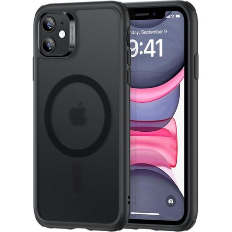 Handyhülle iPhone 11 MagSafe Hybrid iPhone 11 B-Mattschwarz (1/5)