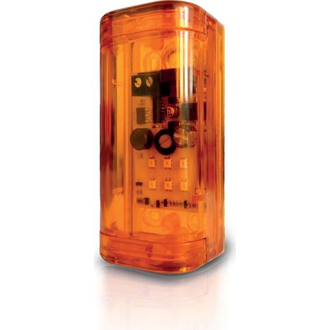 Lampeggiante Lampeggiatore a Led Da Parete Per Serranda Garage ACM LAMPO 14D007