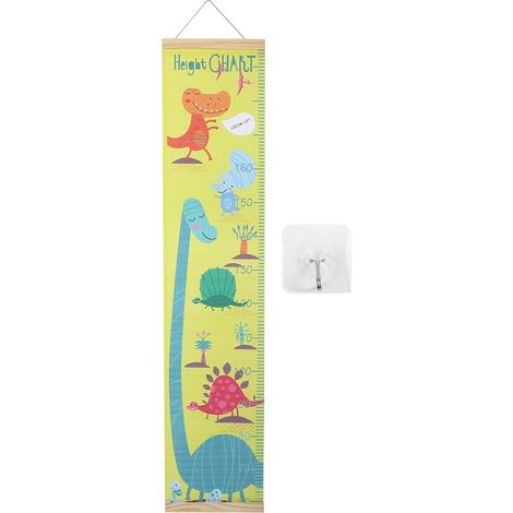 Mètre de croissance enfant autocollant mural amovible règle de hauteur décorative pour enfants (4) (1/5)