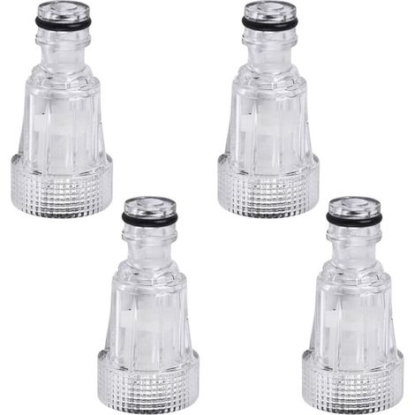 4pcs Nettoyeur haute pression filtre à eau Nettoyeur haute pression filtre à eau accessoires de jardin, filtre à tuyau d'eau, pour Nettoyeur haute pression, pompe de jardin, arrosage de jardin (1/5)