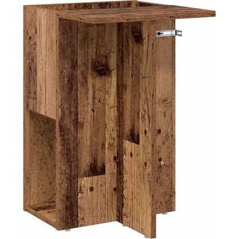 Maison Exclusive - Beistelltisch Altholz 35 x 40 x 55 cm Holzwerk