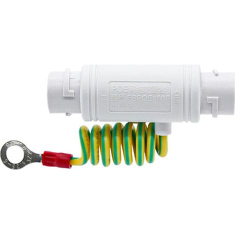 Protection réseau PoE, protection contre la foudre pour réseau Gigabit, dispositif de protection pour boîtier étanche (1/5)