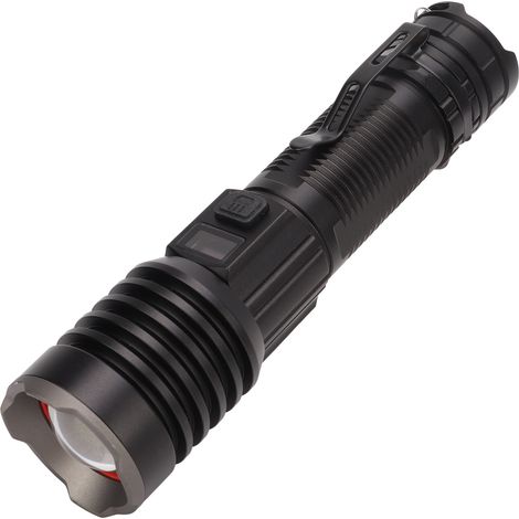 Lampe de Camping LED Rechargeable USB, Puissante et Étanche IPX4, Affichage Numérique, Alliage d'Aluminium Léger (1/5)