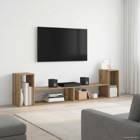 TV-Schränk 100 x 30 x 50 cm Artisan-Eiche Holzwerkstoff (1/5)