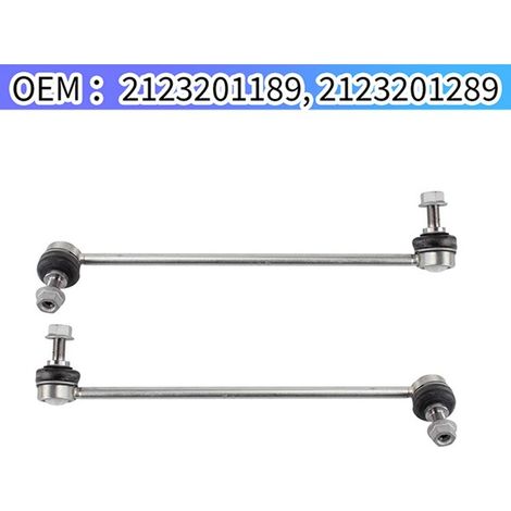 Ein Paar Stabilisatoren 2123201189 2123201289 ist für die Mercedes-Benz E-Klasse mit Hinterradantrieb geeignet. (1/5)