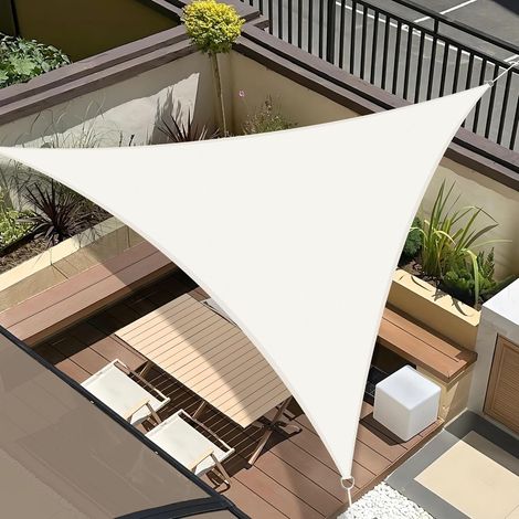 UMI Voile d'ombrage Imperméable Carré 3x3m Toile Ombrage PES avec 95% Protection UV pour Jardin Terrasse Balcon Patio Extérieur - Anthracite