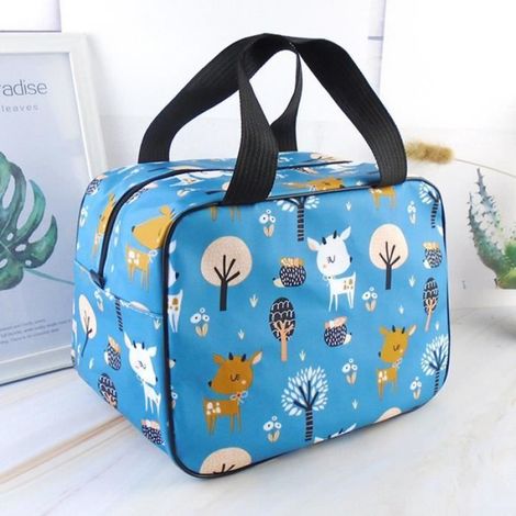 PANIER - CASIER - CORBEILLE - CUBE Sac de rangement résistant à lusure Motif créatif résistant style-Sky Blue3 (1/2)