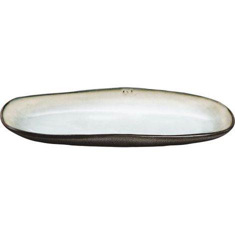 Shadow Nacre - Kleine ovale Platte 23 x 11 cm (x6)