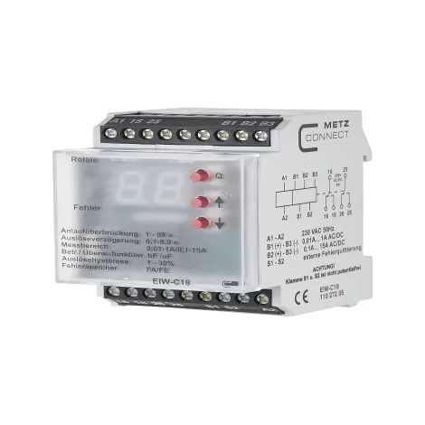 Überwachungsrelais 230 V/AC (max) 2 Wechsler Metz Connect 11027205 1 St. (1/2)