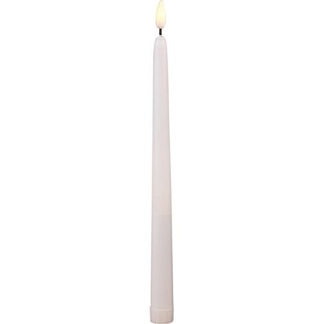 6 Stück flammenlose LED-Kerzenständer aus Kunststoff, batteriebetrieben, 3D-Docht, warmweißes, flackerndes Licht, ideal für Hochzeiten, Partys und Zuhause. (1/5)