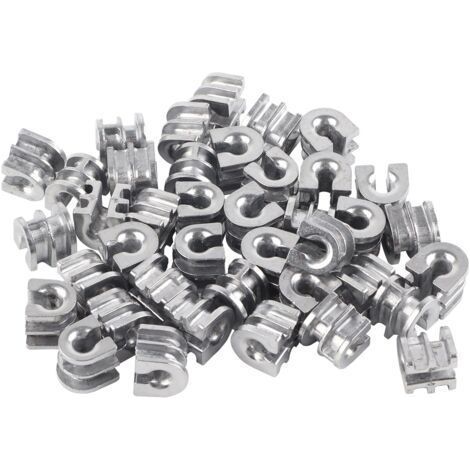 40 œillets pour tête de coupe-bordures, manchons de rechange adaptés aux pièces de tondeuse à gazon STIHL 25-2-AquaForge. (1/5)