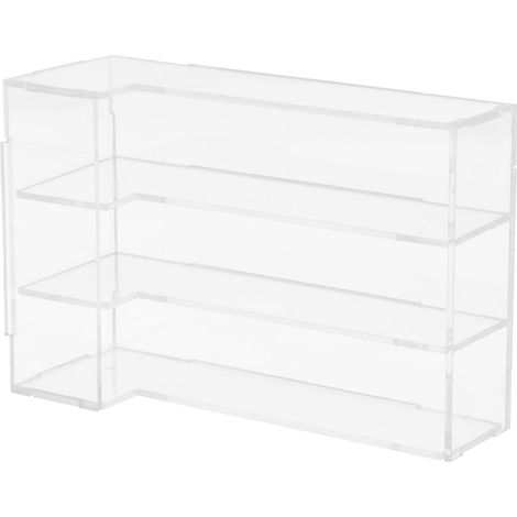 Présentoir à gâteaux Miniatures : vitrine Transparente pour Maison de poupée, comptoir de Boulangerie Miniature en Acrylique Vide, modèle pour Micro-scène (1/5)