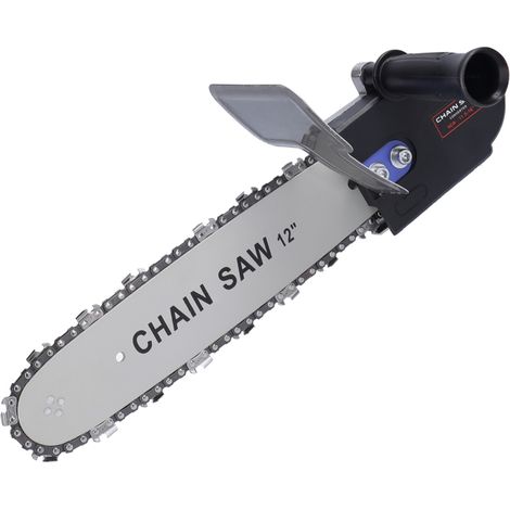 Kit de conversion pour meuleuse en tronçonneuse électrique – 30 cm (12"), coupe de branches et élagage, compatible meuleuses type 100 (1/5)